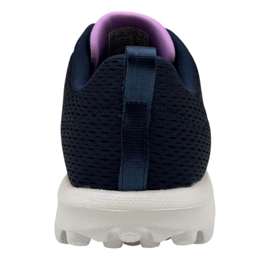 Skechers Women's Go Walk Travel Fun Journey Sneakers Size 5.5 Wide Nave Blue - Picture 7 of 11